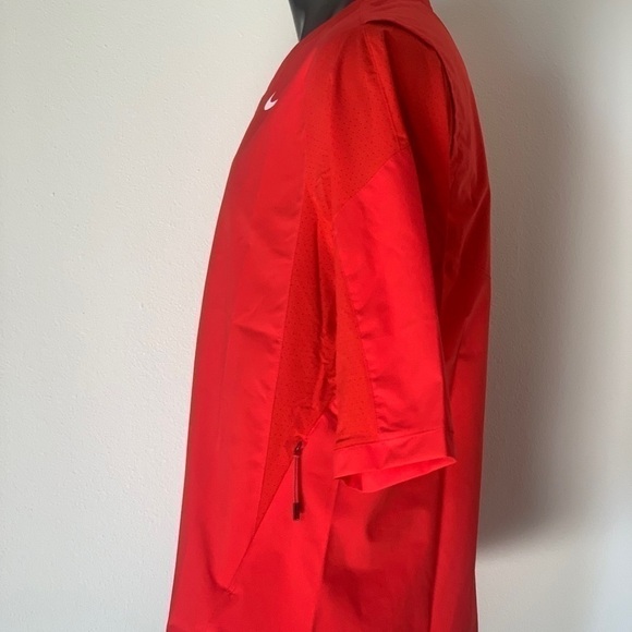 𝅺NIKE Men's‎ Baseball Jacket Lightweight 3/4 sleeve Windbreaker Vented. - Picture 2 of 8